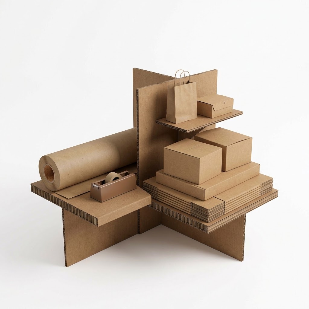 Cardboard and Paper Packaging Supplies
